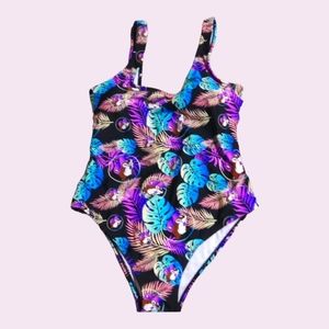 Buc-ee's tropical one piece swimsuit